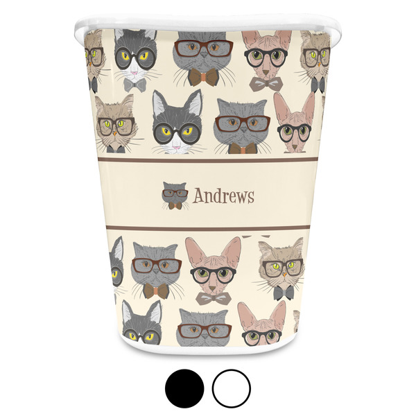 Hipster Cats Trash Can Aggregate