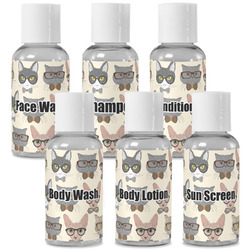 Hipster Cats Travel Bottles (Personalized)