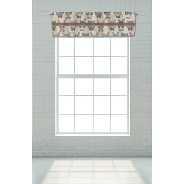 Hipster Cats Valance - On window