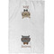 Hipster Cats Waffle Towel - Partial Print - Approval Image
