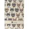Hipster Cats Waffle Weave Towel - Full Color Print - Approval Image