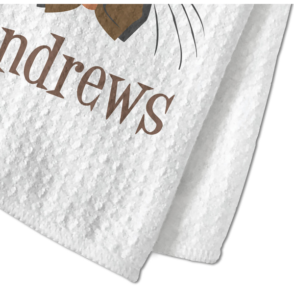 Hipster Cats Waffle Weave Towel - Closeup of Material Image