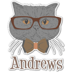 Hipster Cats Graphic Decal - Custom Sizes (Personalized)