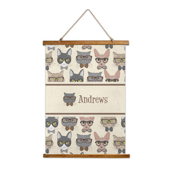 Custom Hipster Cats Wall Hanging Tapestry (Personalized)