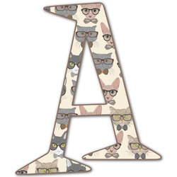 Hipster Cats Letter Decal - Custom Sizes (Personalized)