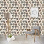 Hipster Cats Wallpaper & Surface Covering (Water Activated - Removable)