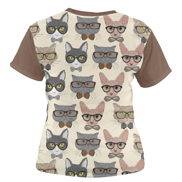 Hipster Cats Women's T-shirt Back
