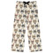 Hipster Cats Womens Pajama Pants - L
