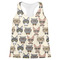 Hipster Cats Womens Racerback Tank Top - 2X Large