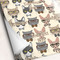 Hipster Cats Wrapping Paper - 5 Sheets