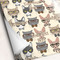 Hipster Cats Wrapping Paper Sheets (Personalized)