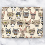 Hipster Cats Wrapping Paper (Personalized)