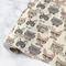 Hipster Cats Wrapping Paper Roll - Matte - Medium - Main