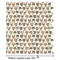 Hipster Cats Wrapping Paper Roll - Matte - Partial Roll