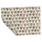 Hipster Cats Wrapping Paper Sheet - Double Sided - Folded