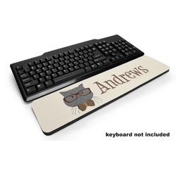 Hipster Cats Keyboard Wrist Rest (Personalized)