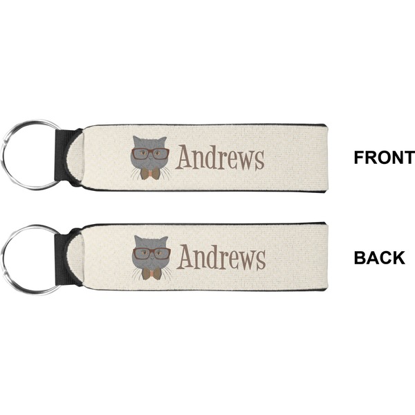 Hipster Cats Wristlet (Front + Back)
