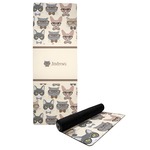 Hipster Cats Yoga Mat (Personalized)