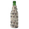 Hipster Cats Zipper Bottle Cooler - ANGLE (bottle)