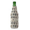 Hipster Cats Zipper Bottle Cooler - FRONT (bottle)