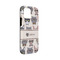 Hipster Cats iPhone 13 Mini Tough Case - Angle