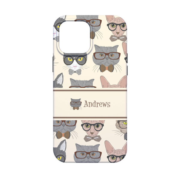 Hipster Cats iPhone 13 Mini Tough Case - Back