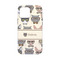 Hipster Cats iPhone 13 Mini Tough Case - Back