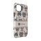 Hipster Cats iPhone 14 Tough Case - Angle