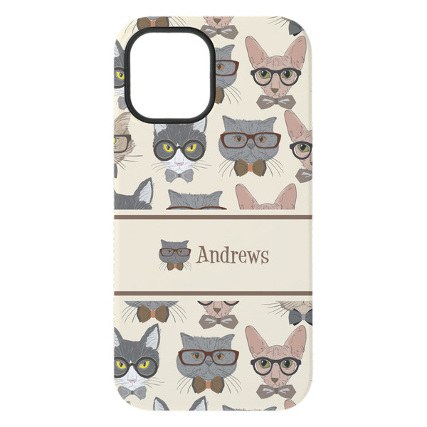 Hipster Cats iPhone 15 Plus Tough Case - Back