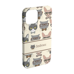 Hipster Cats iPhone Case - Plastic - iPhone 15 Pro (Personalized)