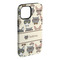 Hipster Cats iPhone 15 Pro Max Tough Case - Angle