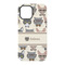 Hipster Cats iPhone 15 Tough Case - Back