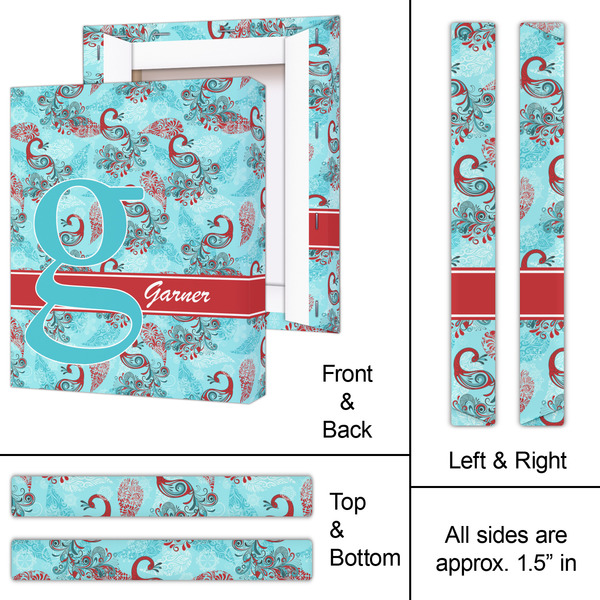 Peacock 11x14 - Canvas Print - Approval