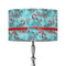 Peacock 12" Drum Lamp Shade - Fabric (Personalized)