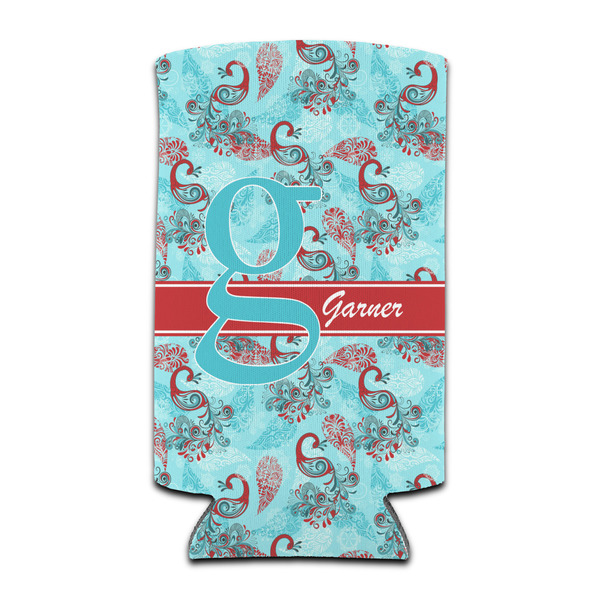 Peacock 12oz Tall Can Sleeve - Set of 4 - FRONT