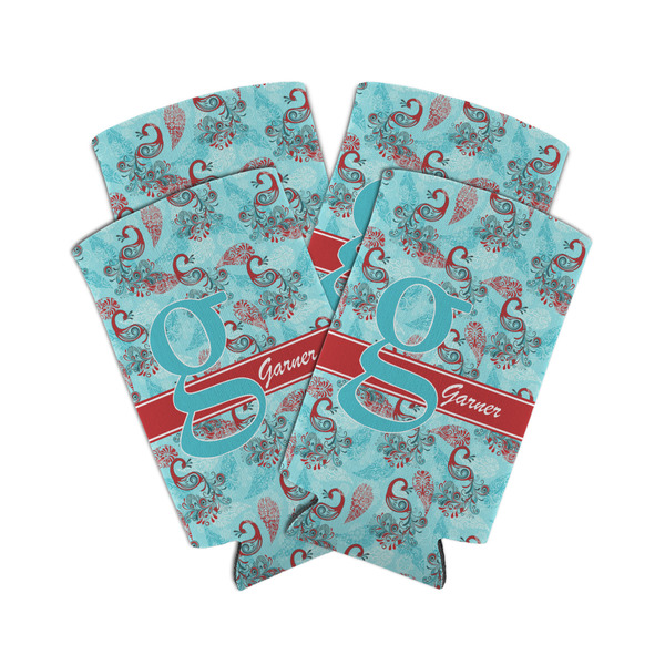 Peacock 12oz Tall Can Sleeve - Set of 4 - MAIN