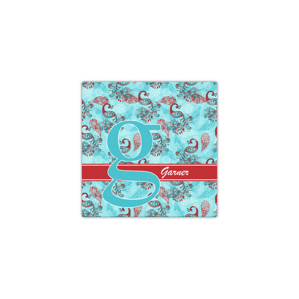 Peacock 12x12 - Canvas Print - Front View