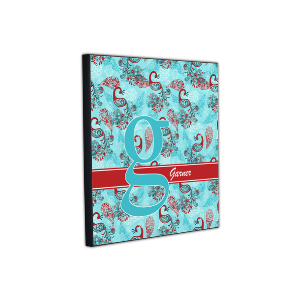 Peacock 12x12 Wood Print - Angle View