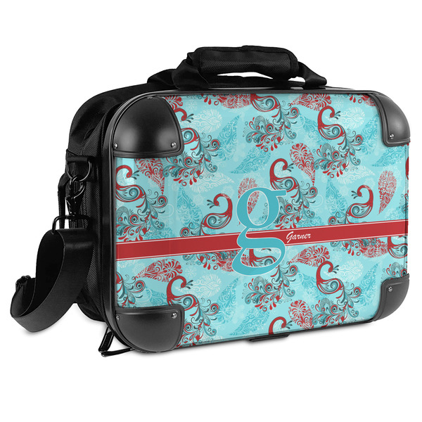 Custom Peacock Hard Shell Briefcase - 15" (Personalized)