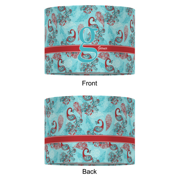 Peacock 16" Drum Lampshade - APPROVAL (Fabric)