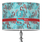 Peacock Drum Lamp Shade (Personalized)