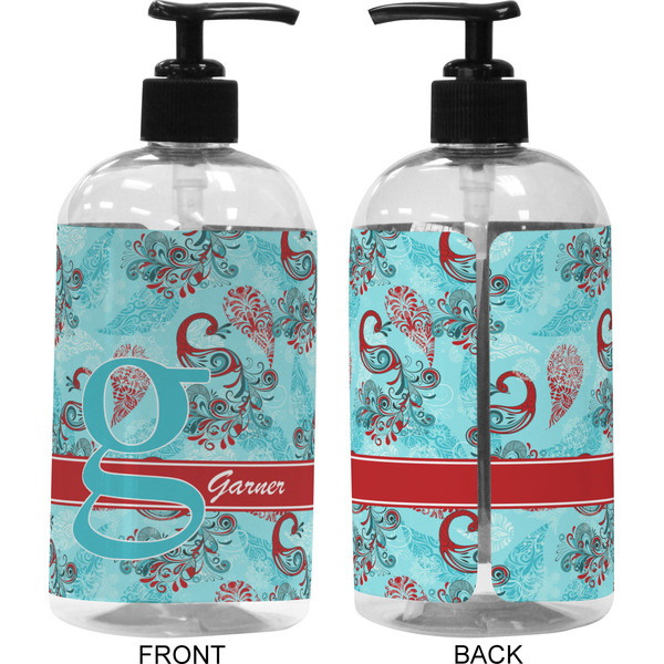 Peacock 16 oz Plastic Liquid Dispenser (Approval)