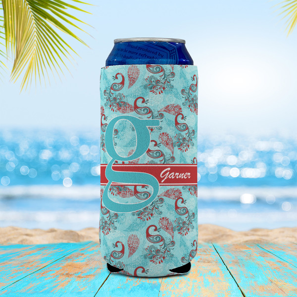 Peacock 16oz Can Sleeve - LIFESTYLE