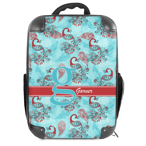 Custom Peacock 18" Hard Shell Backpack (Personalized)