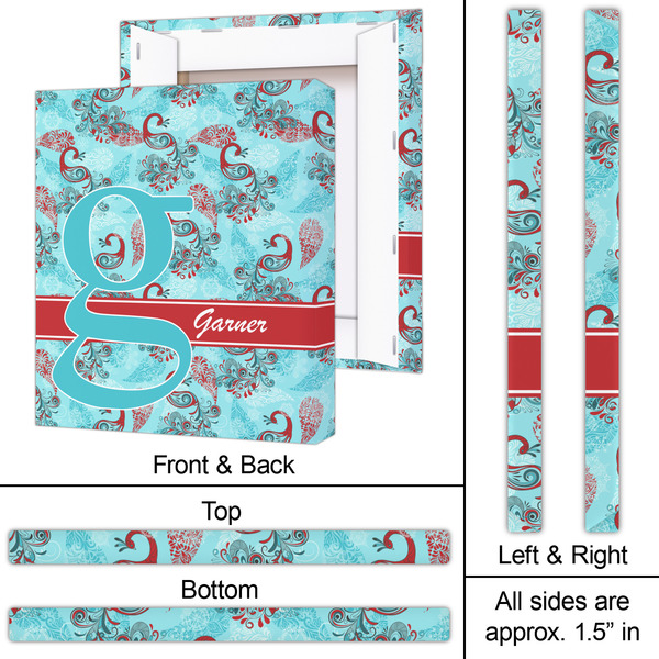 Peacock 20x24 - Canvas Print - Approval