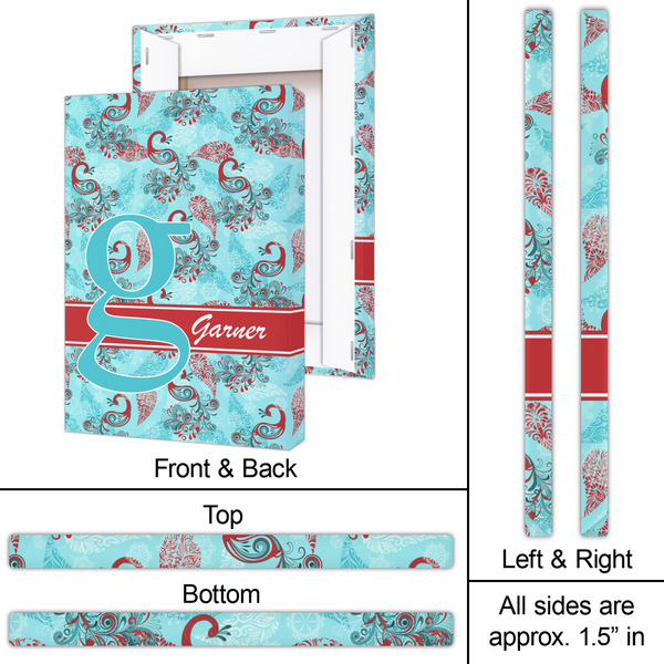 Peacock 20x30 - Canvas Print - Approval