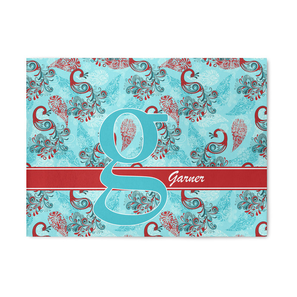 Custom Peacock Area Rug (Personalized)