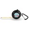 Peacock 6-Ft Pocket Tape Measure with Carabiner Hook - Front