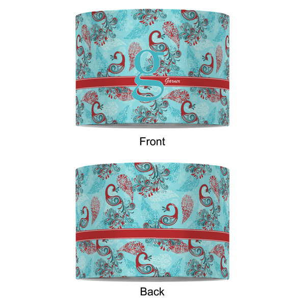Peacock 8" Drum Lampshade - APPROVAL (Fabric)