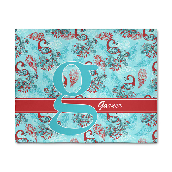 Custom Peacock 8' x 10' Indoor Area Rug (Personalized)